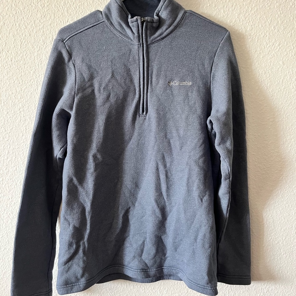 Mens Columbia Half Zip Up Sweatshirt